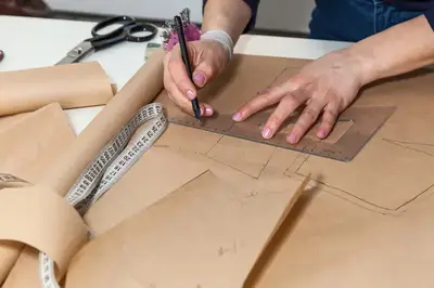 pattern making process in action